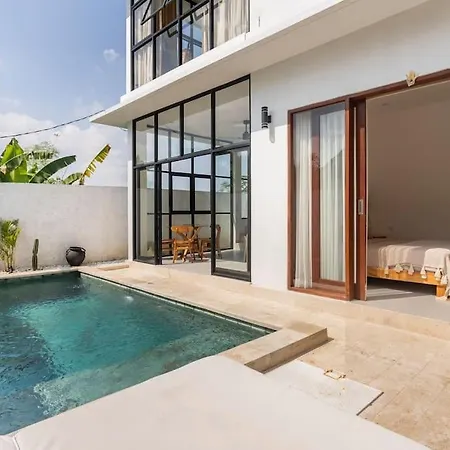 Blue Twin - Cosy 2 Bdr Central Villa W/Pool. Canggu  Bagian luar foto